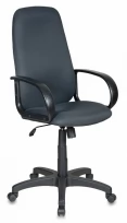 Кресло руководителя CH-808AXSN Ткань/Пластик, Серый TW-12 (ткань)/Чёрный (пластик)